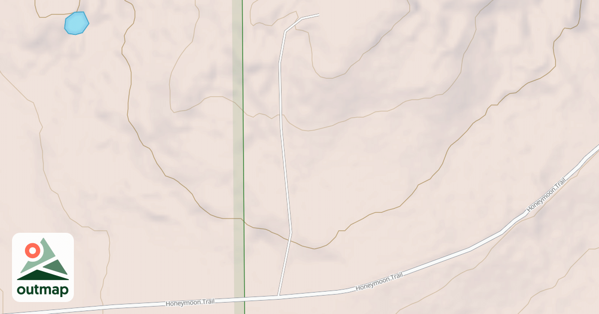 Map of HONEYMOON LOOKOUT