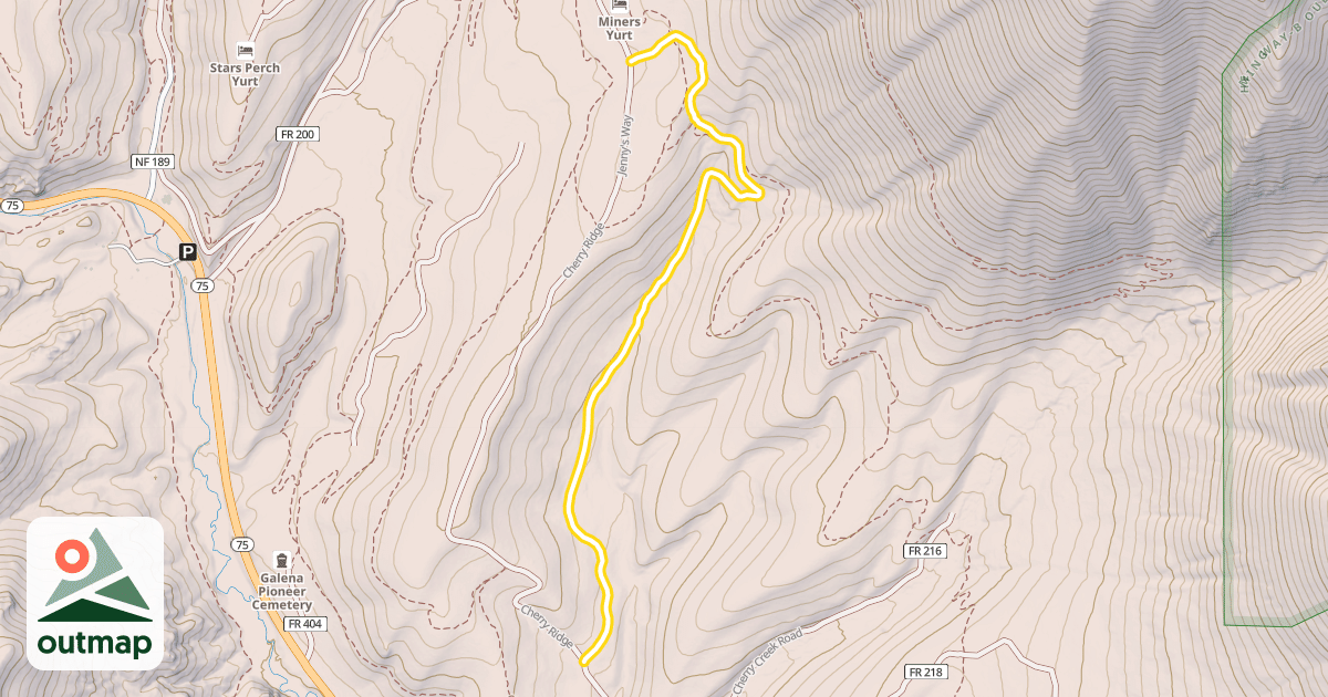 Map of Cherry Creek