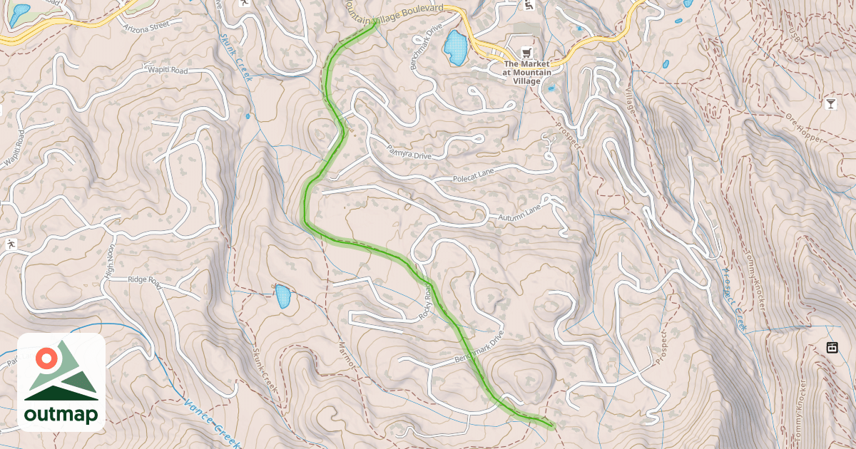 Map of Lower Galloping Goose