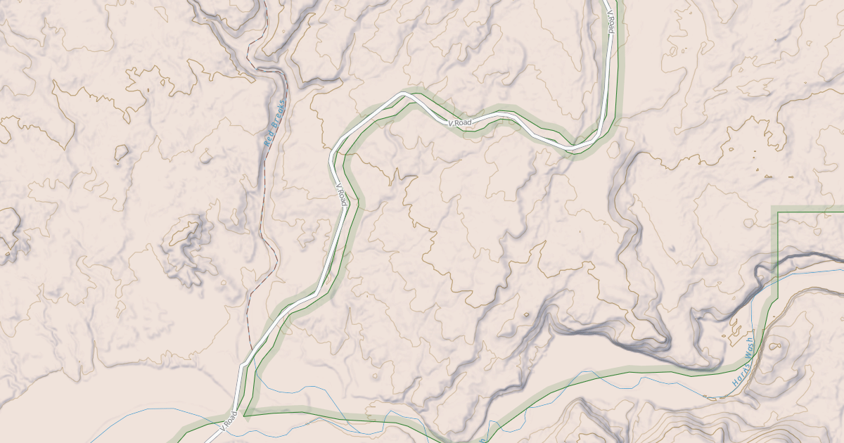 Map preview of BLM National GTLF Public Motorized Roads 17e57345-5b44-4cc1-9d3e-37f2d7cf4017