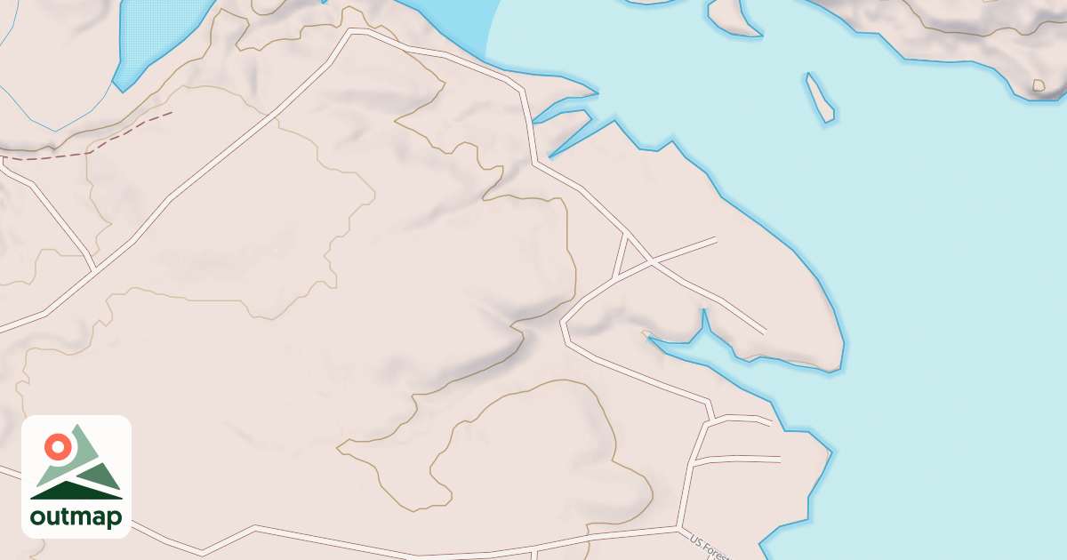 Map of DEADMAN SPUR A