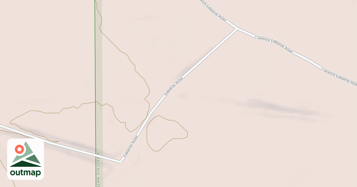 Map of EDWARDS ROAD