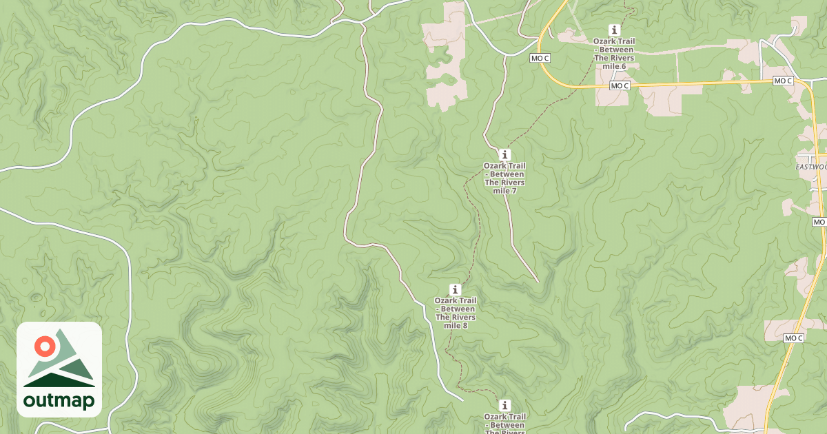 Map of HOG HOLLOW