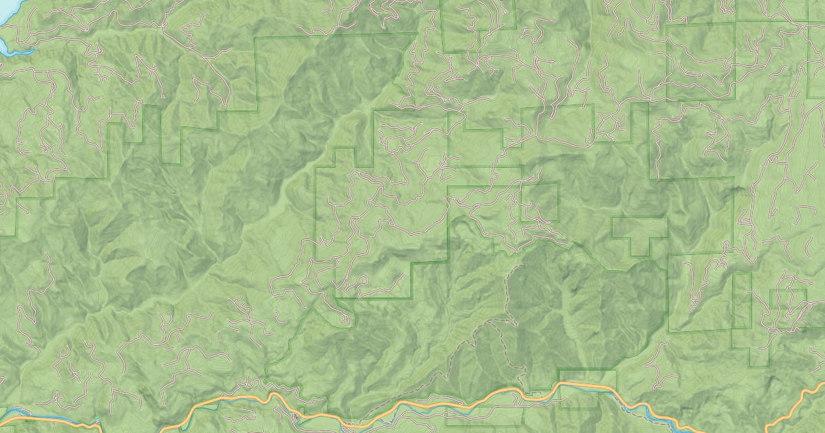 Map preview of MOOSE MOUNTAIN RD