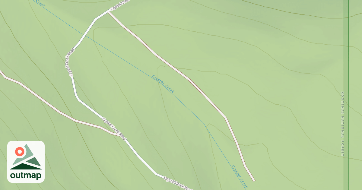 Map of CRYSTAL CR C