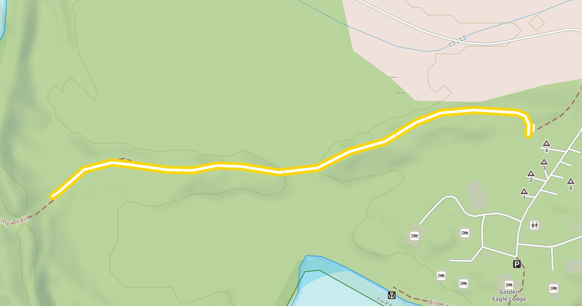Map preview of Old Logging Camp Trail