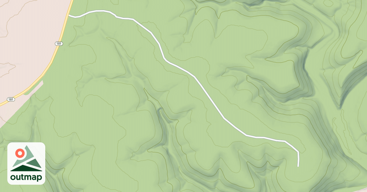 Map of BULL KNOT
