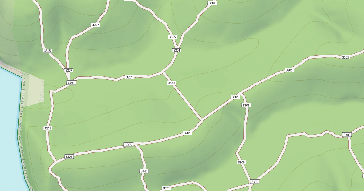 Map preview of USFS Motor Vehicle Use Map Trails 19238