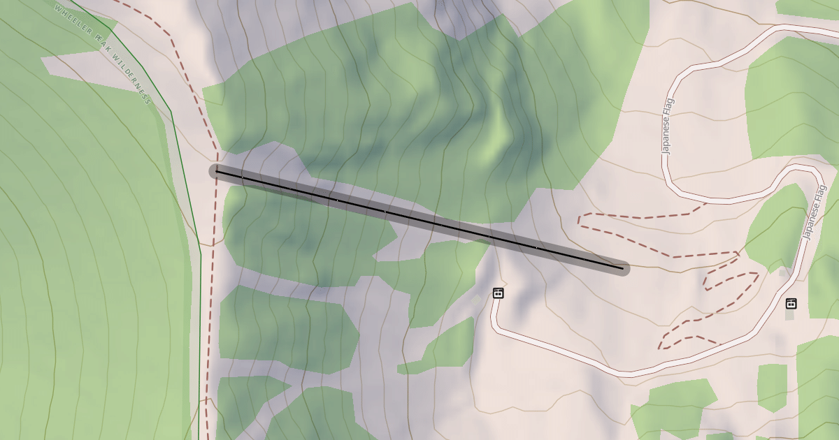 Map preview of Lift Shack Chute