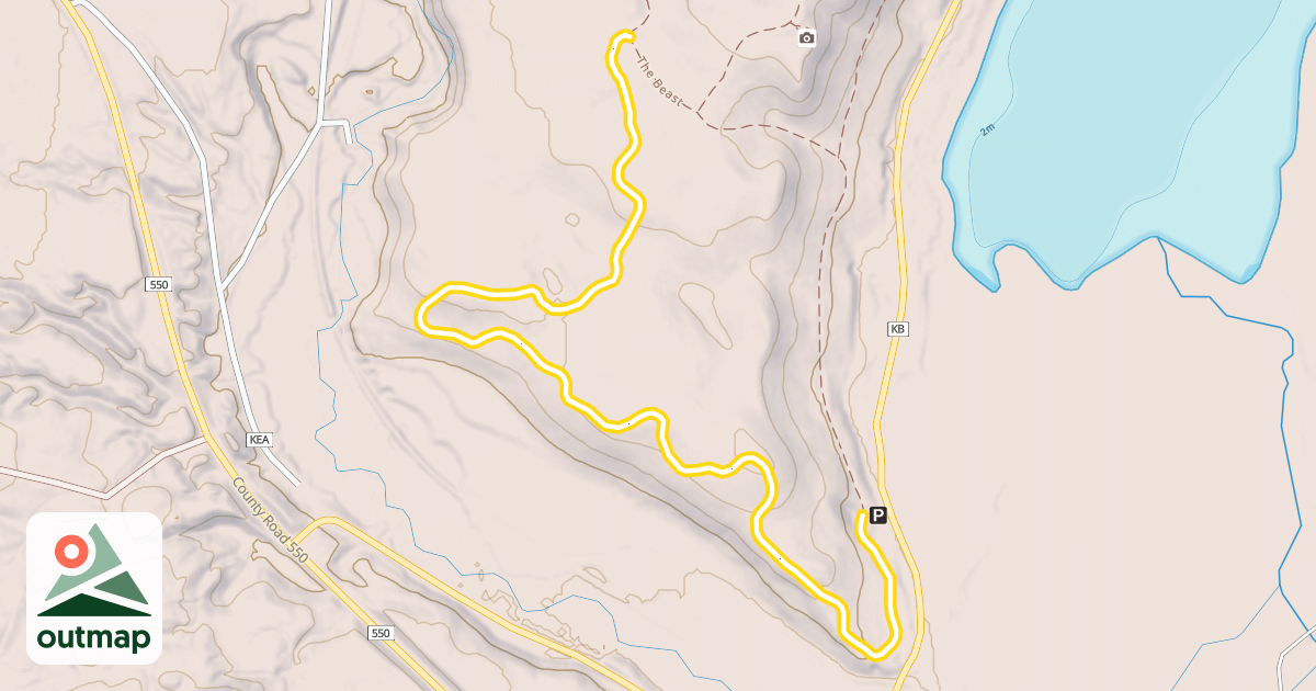 Map of Wilson Creek