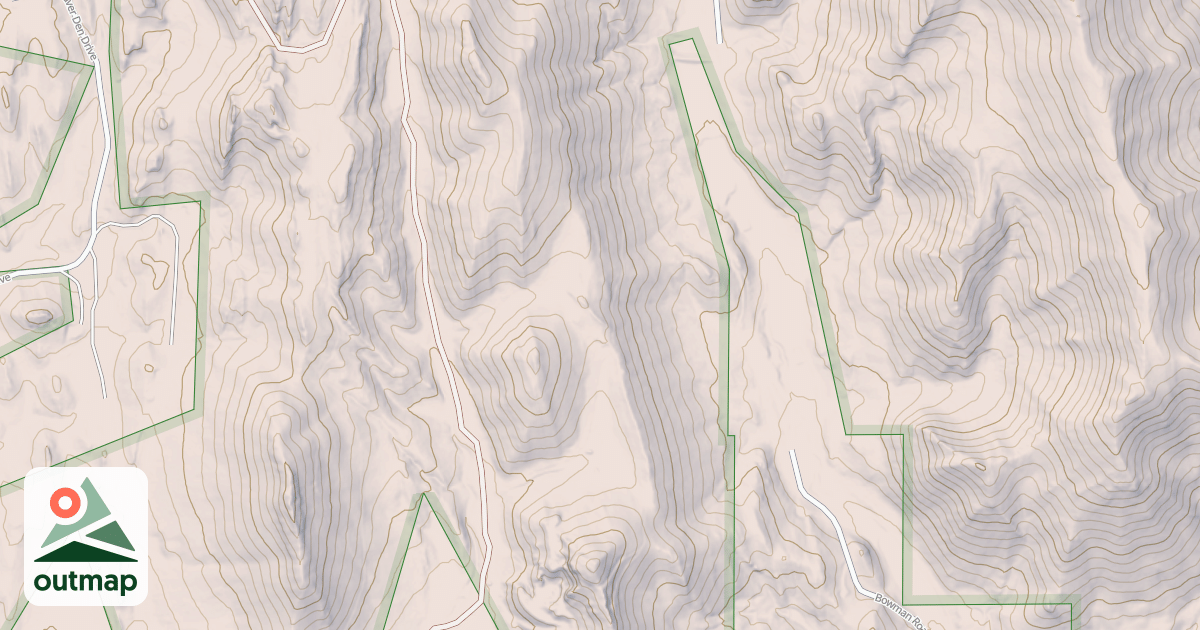 Map of BOWMAN BR 1A