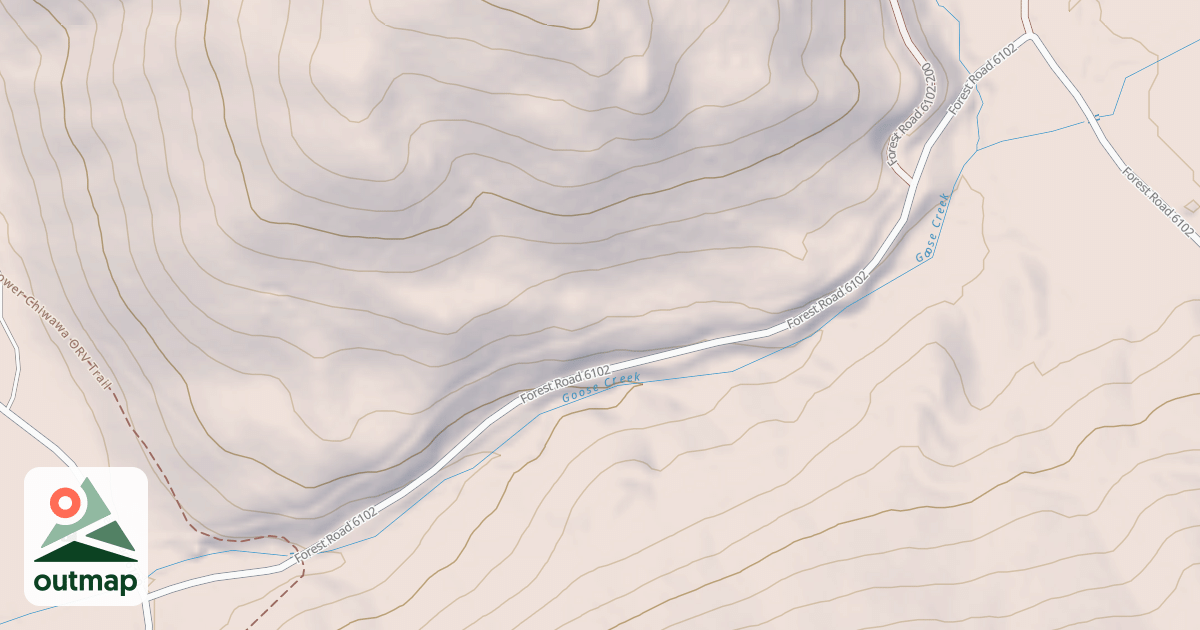 Map of GOOSE CREEK
