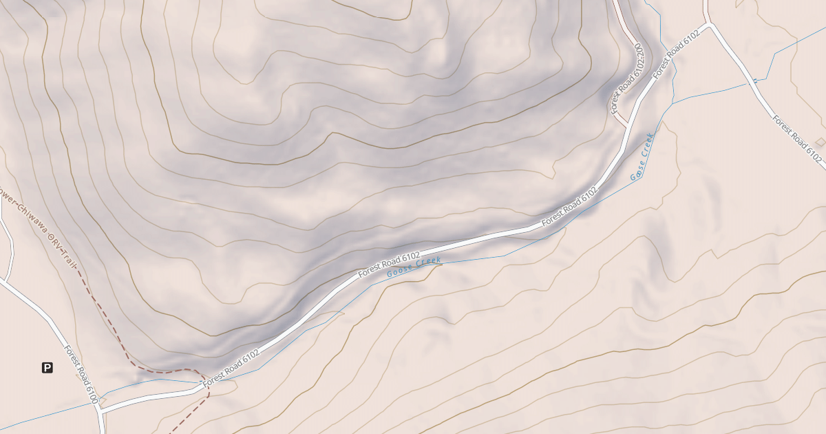Map preview of GOOSE CREEK