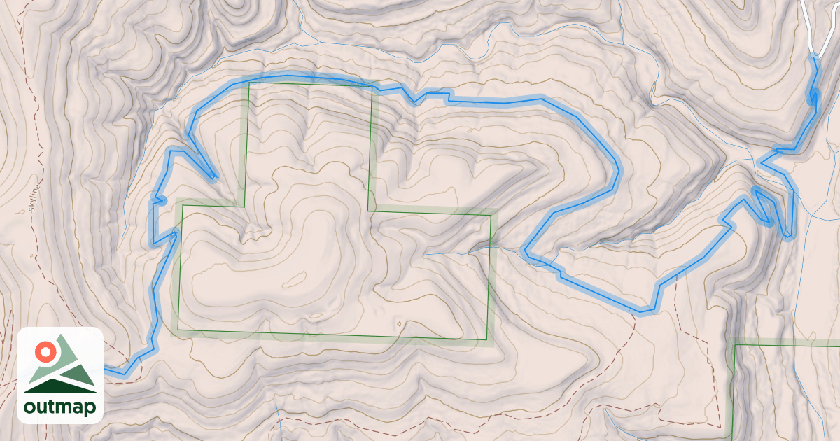 Map of Azalea Falls