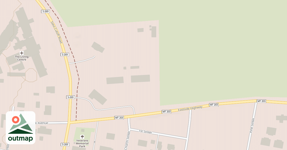 Map of (FDR) STEVENSVILLE RANGER STA