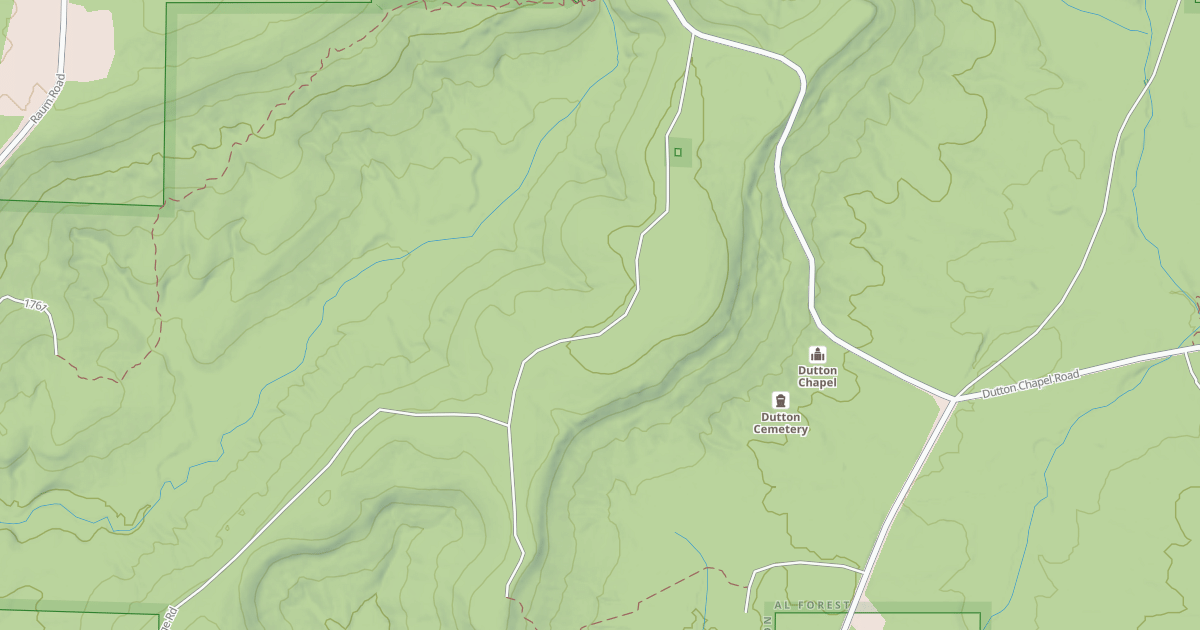 Map preview of LUSK BRANCH RD