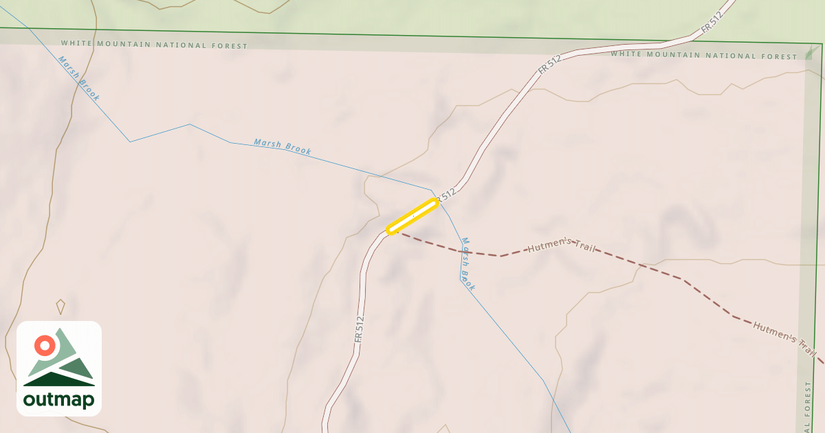 Map of FR 512