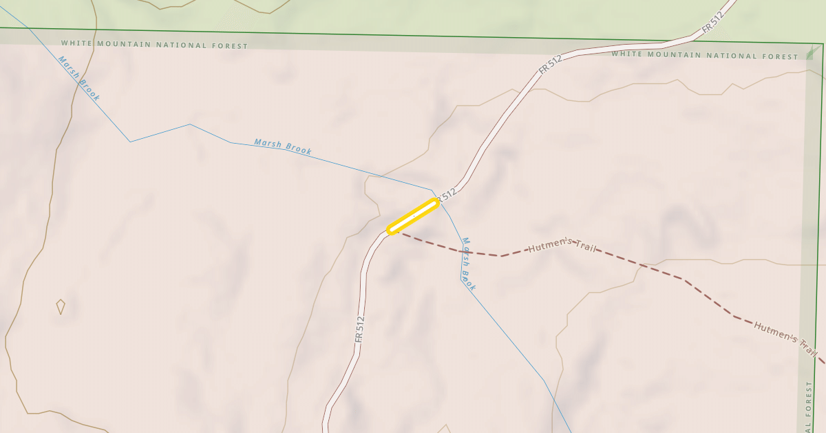 Map preview of FR 512