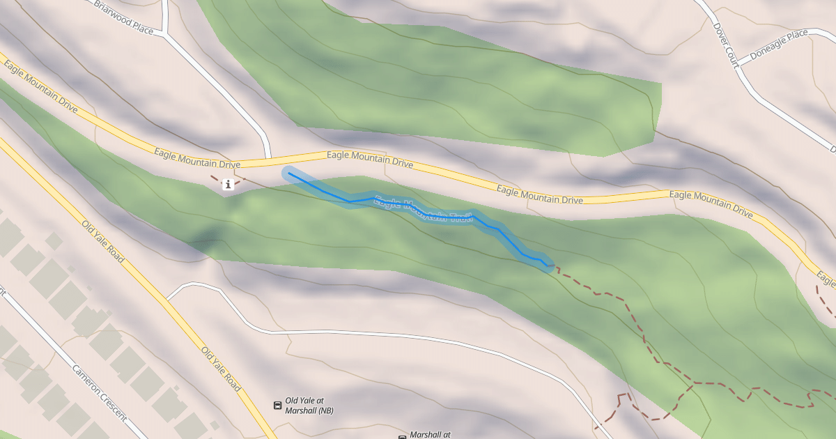 Map preview of Eagle Mountain Trail