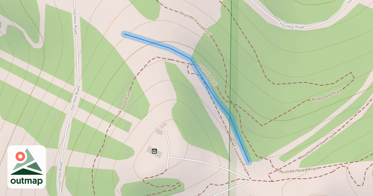 Map of Jess' Cut Off