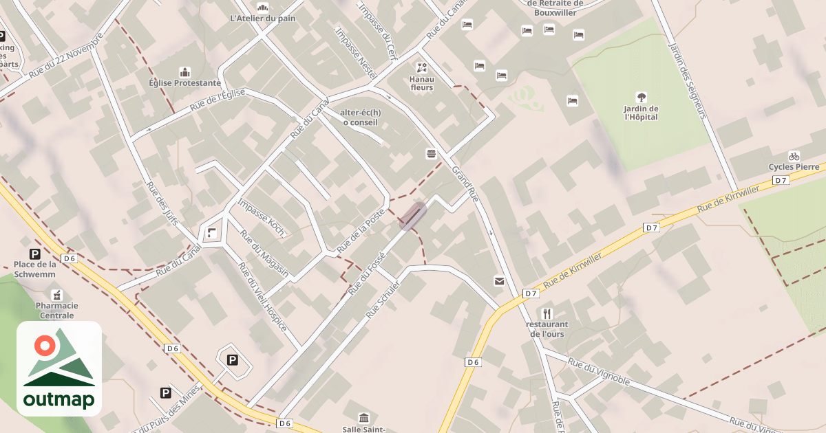 Map of Climbing Site