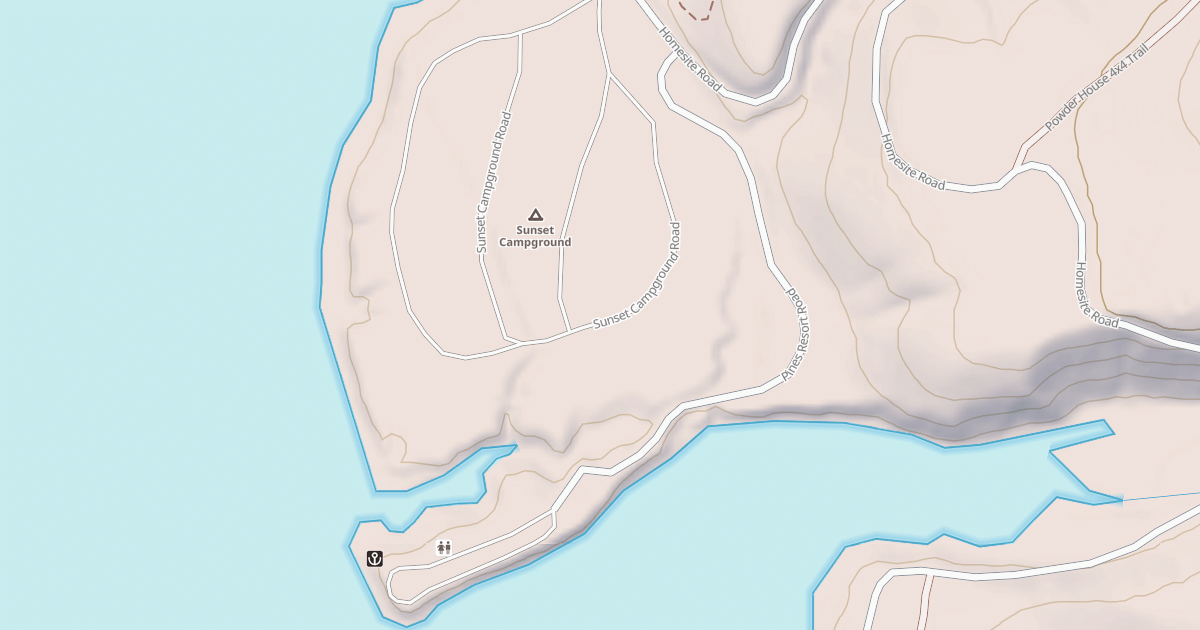 Map preview of PINES RESORT