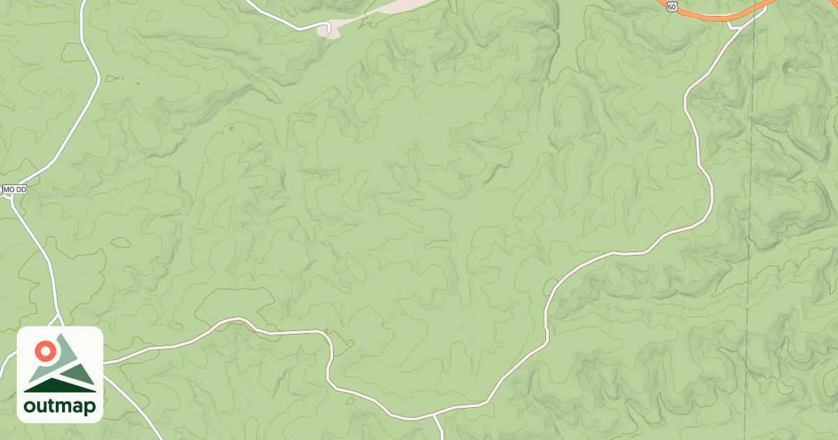 Map of LITTLE PIKE CREEK