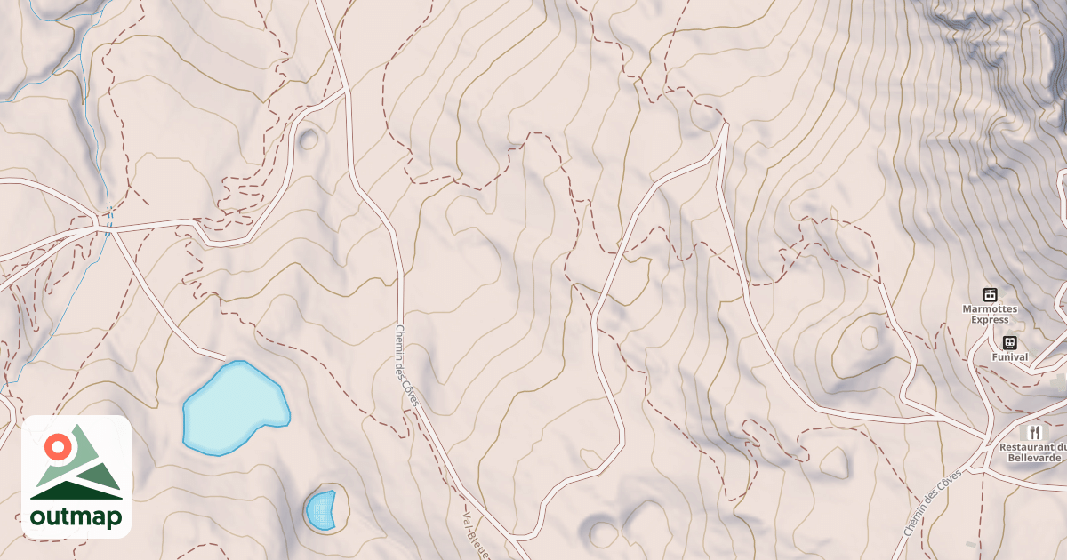 Map of P'tit Cross