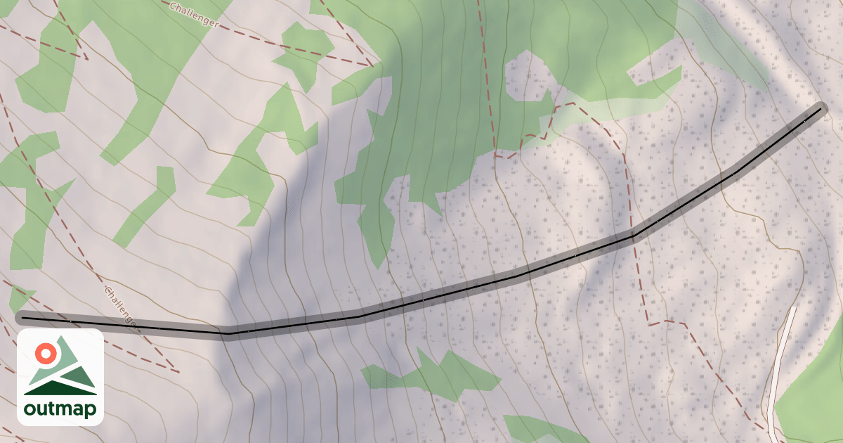 Map of Big Rock Tongue