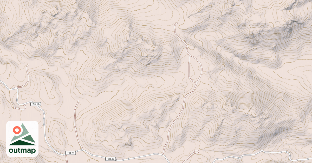 Map of SAWMILL CREEK