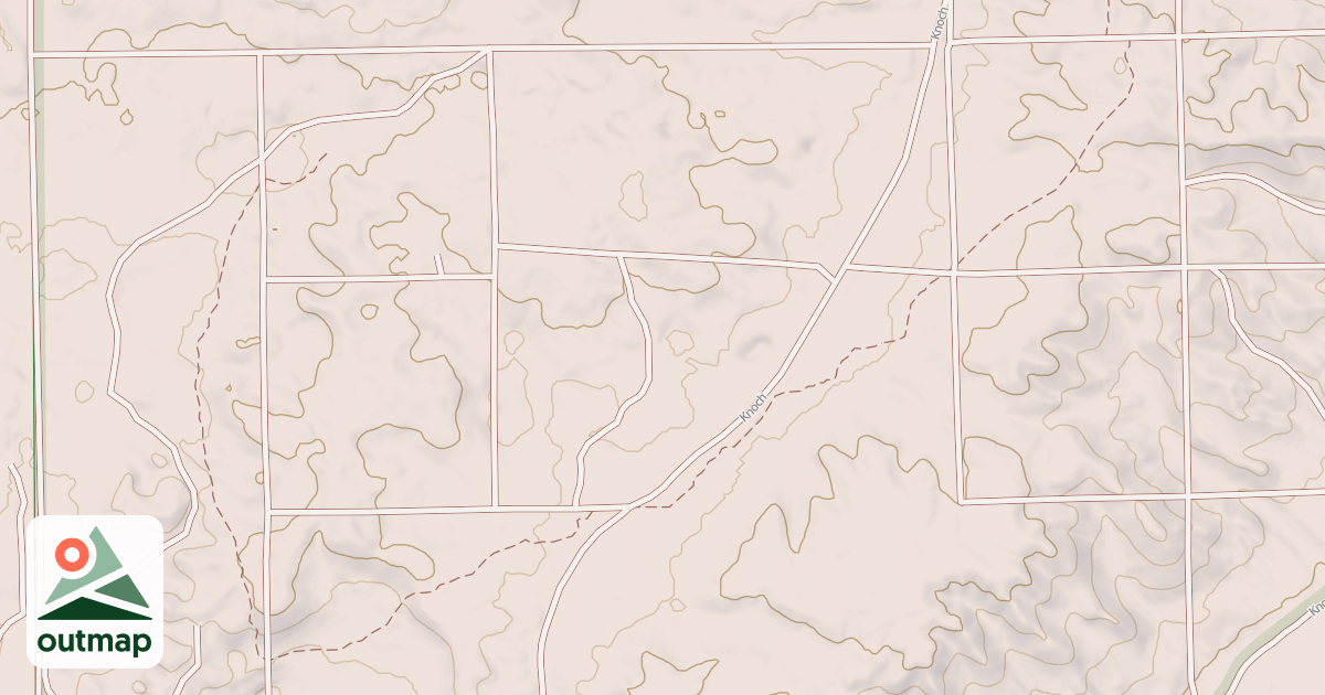 Map of Ogemaw Hills Trail