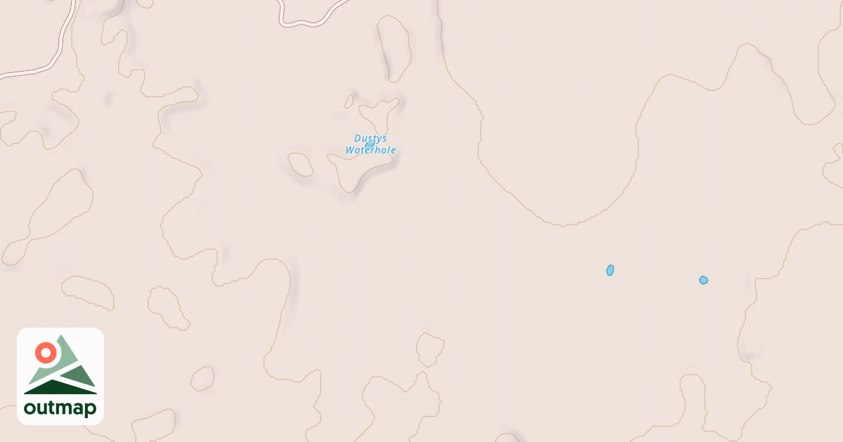Map of DUSTYS WATERHOLE