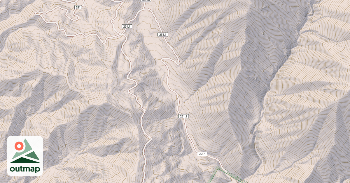 Map of EAST FORK SWANHOLM