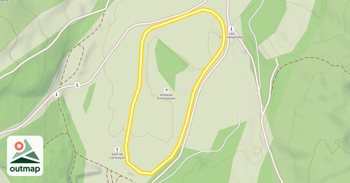 Map of Anneau d'initiation