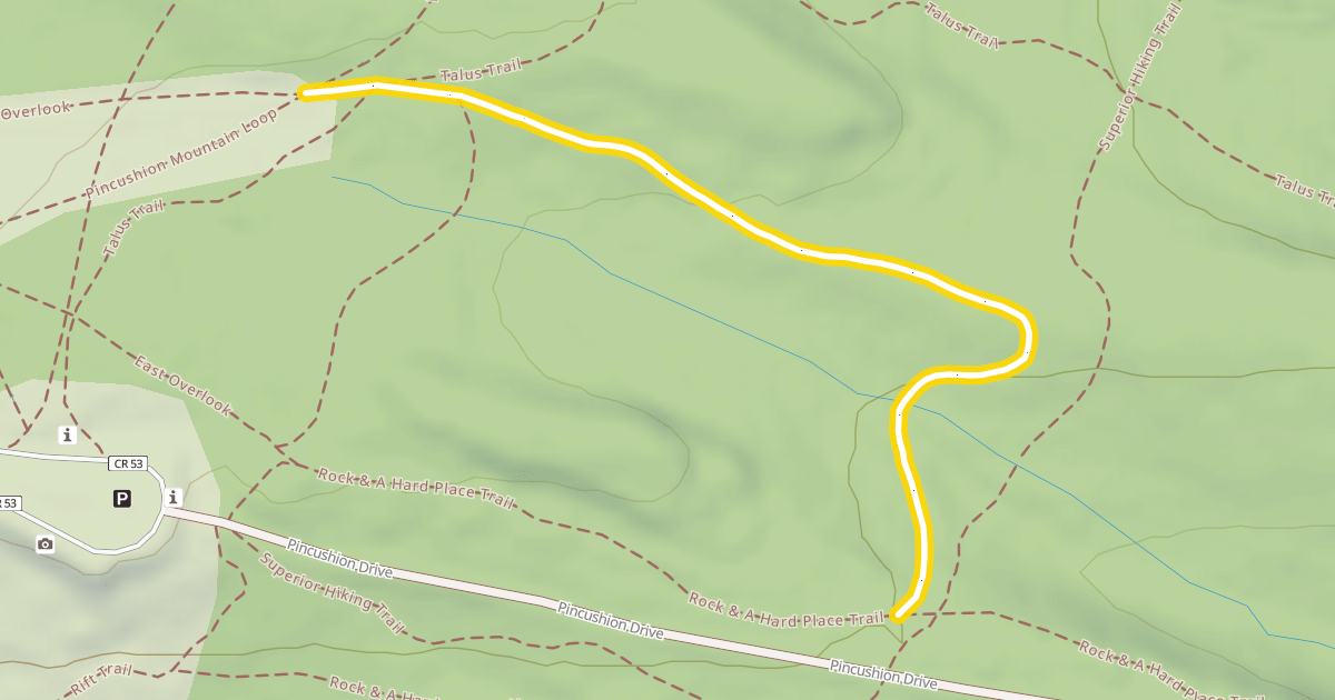 Map preview of East Overlook