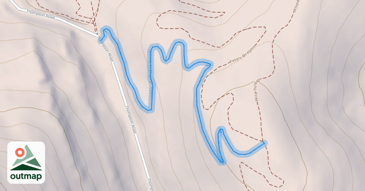 Map of Climb It Change Upper