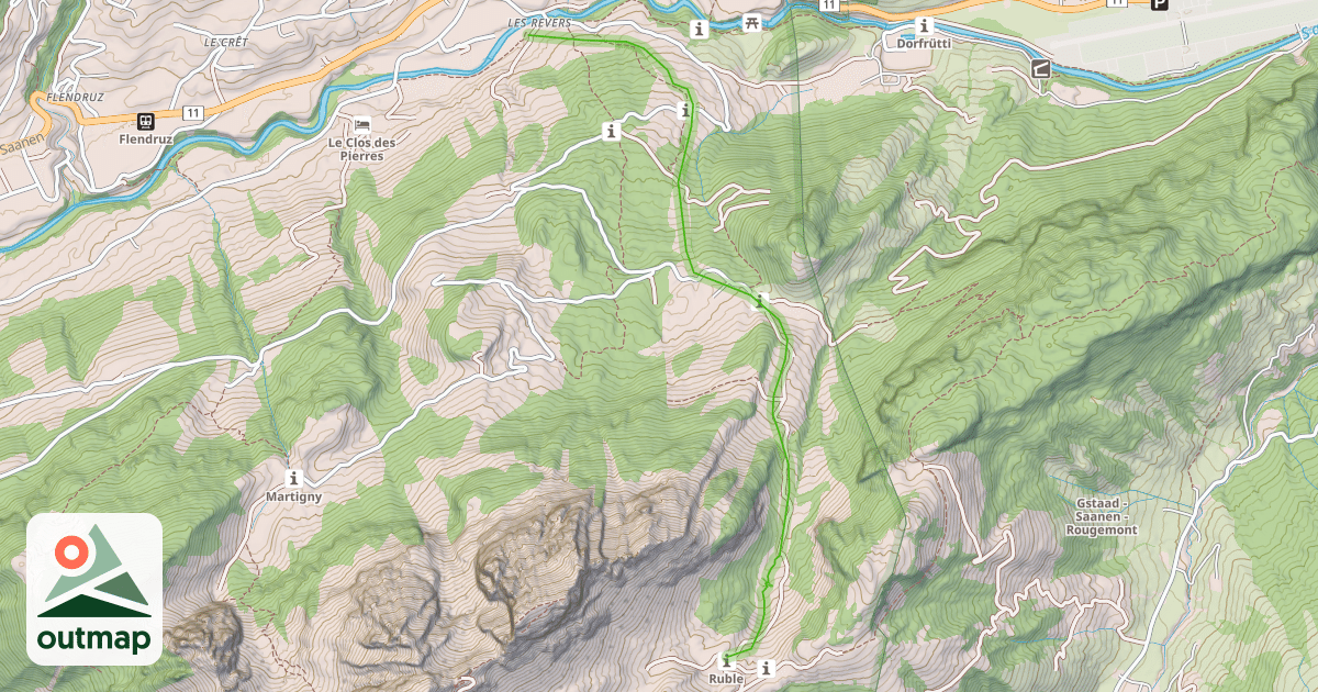 Map of 87