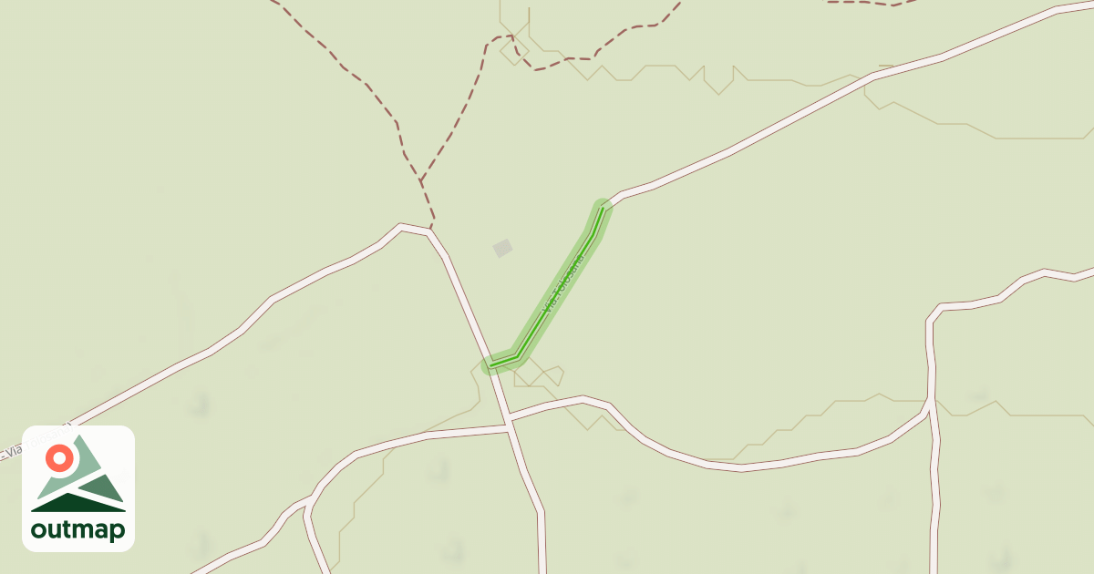 Map of Via Tolosana