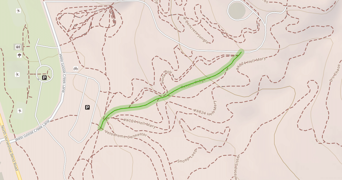 Map preview of Return Ridge