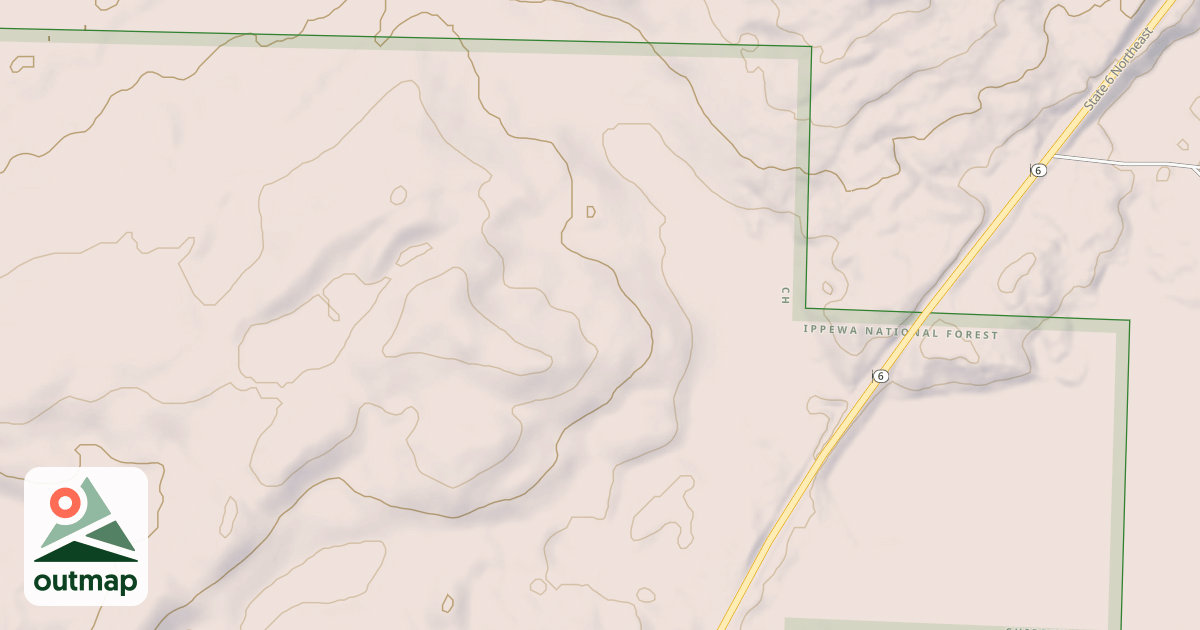 Map of MN 6 SPUR 2719