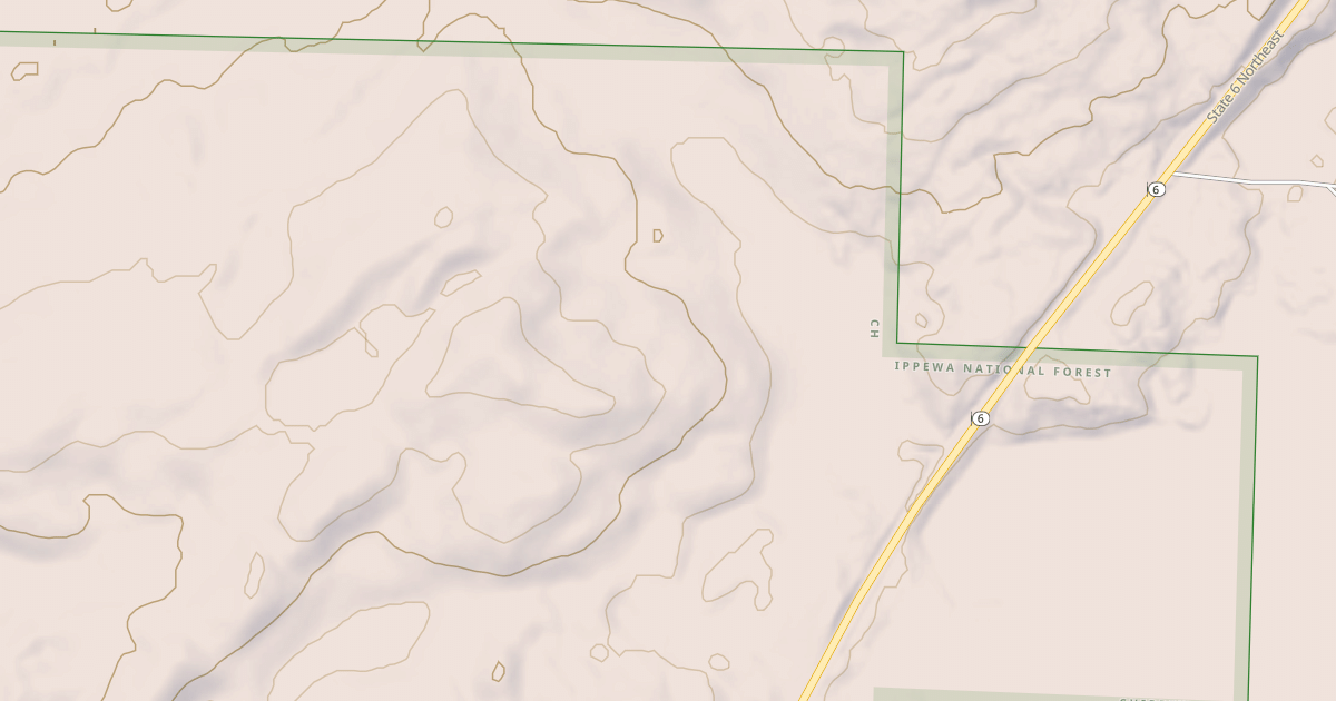 Map preview of MN 6 SPUR 2719