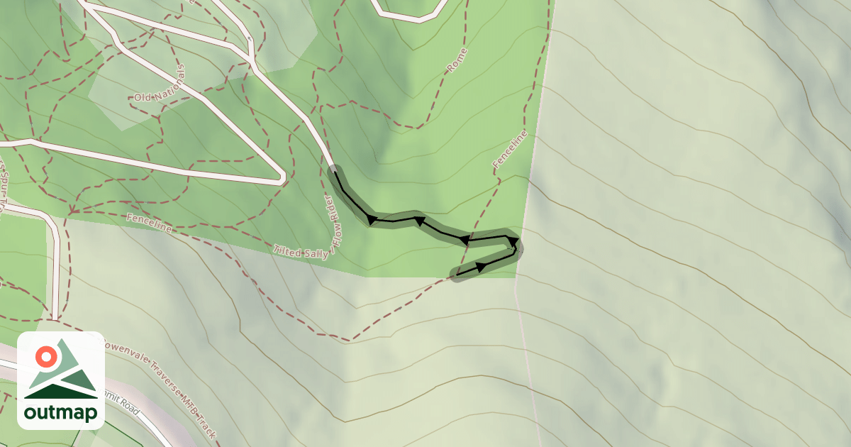 Map of The Big N MTB Track