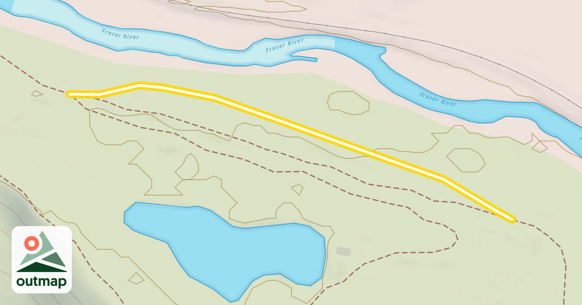 Map of Front 9 Loop