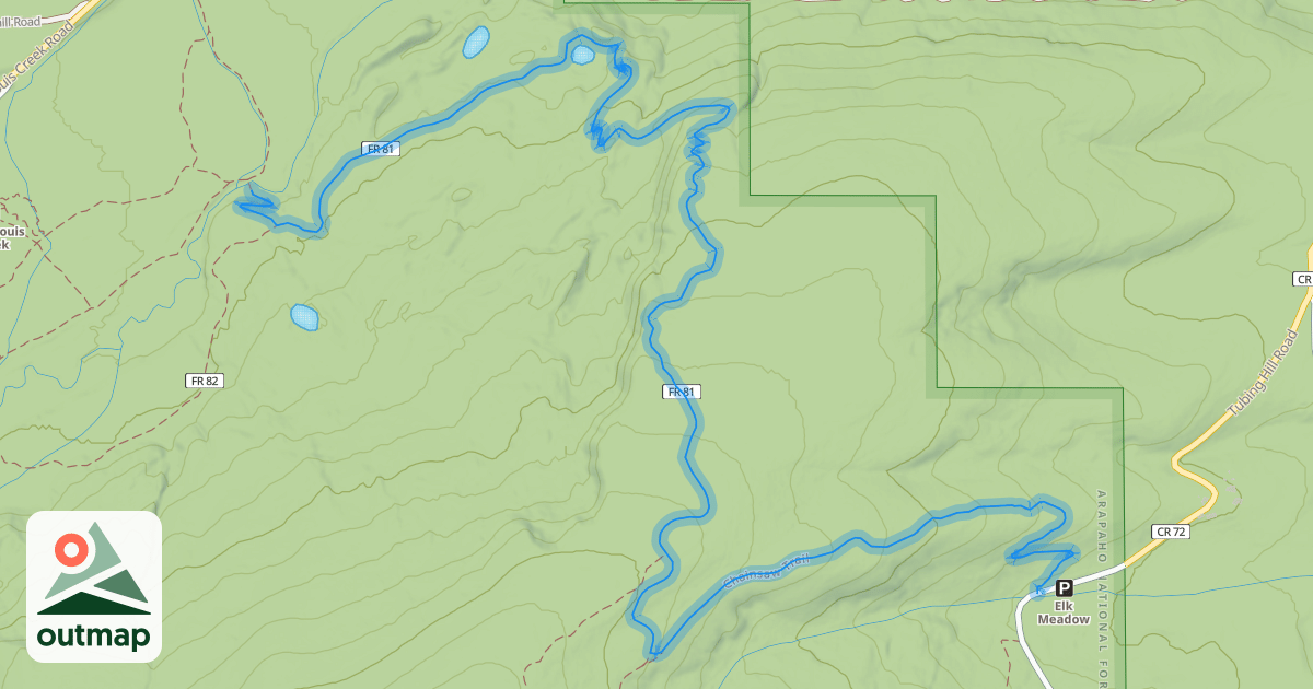 Map of Chainsaw Trail