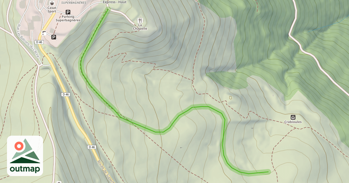 Map of Faucon