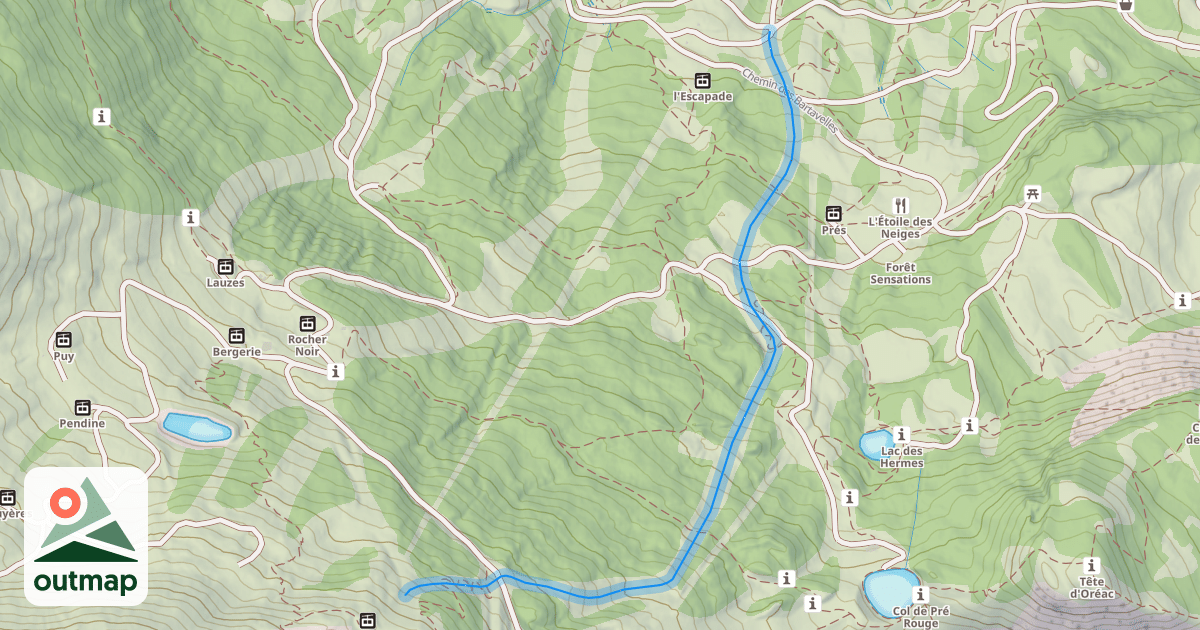 Map of Draille
