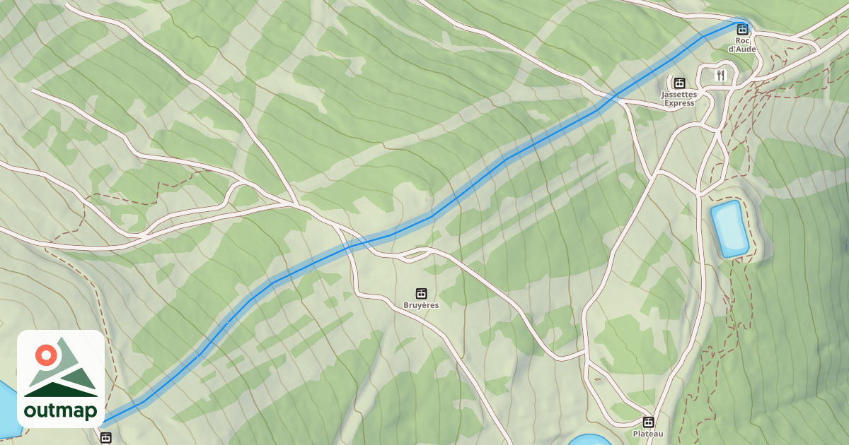 Map of Paillissous