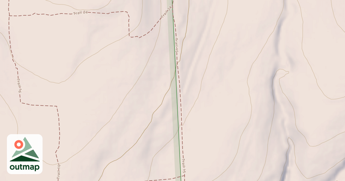 Map of Trail # 15