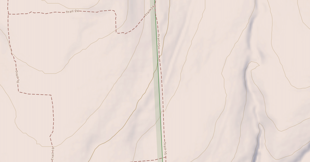 Map preview of Trail # 15