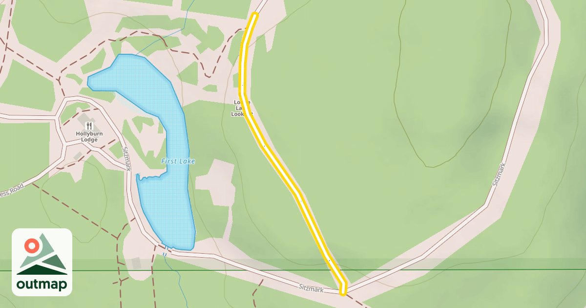 Map of Baden Powell Trail